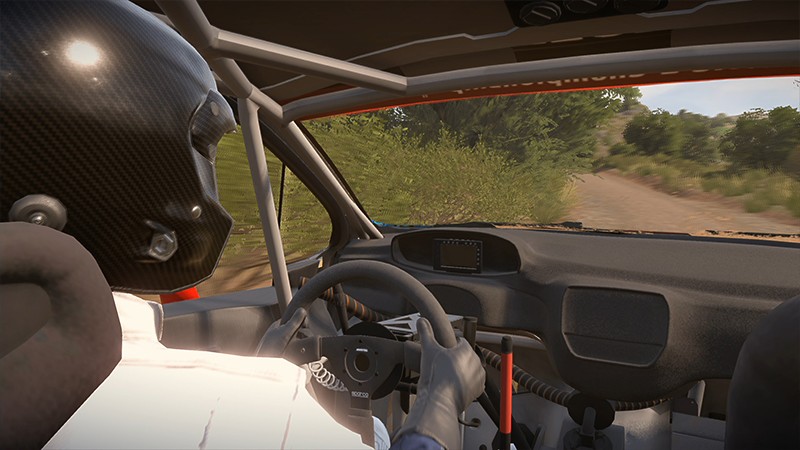 各種アシスト機能が充実している『WRC7』