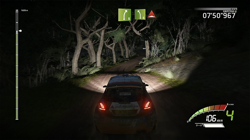 夜間走行も体験できる『WRC7』