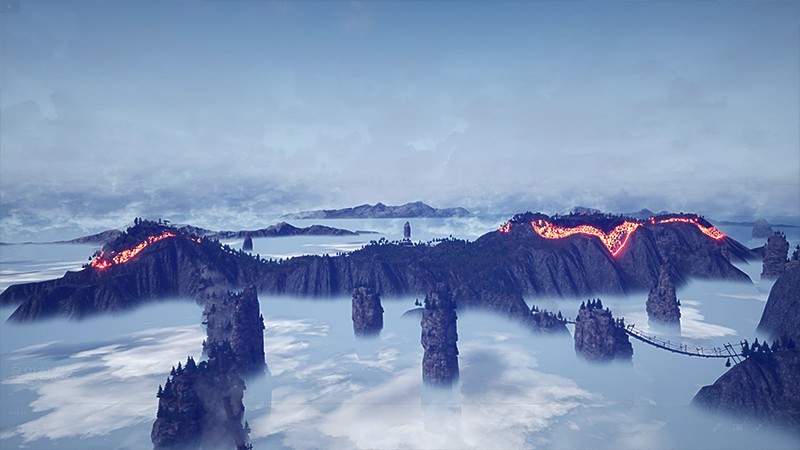 『9Dragons : Kung Fu Arena』に登場する「溶岩」