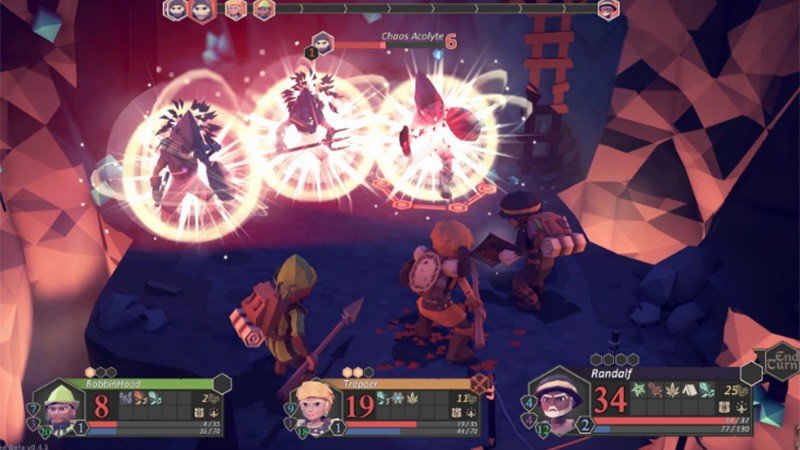 【For The King】手軽に戦闘が出来るターン制のバトル