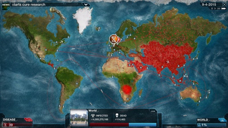 【Plague Inc: Evolved】世界に伝染病をばらまいて人類を死滅させるのが目的