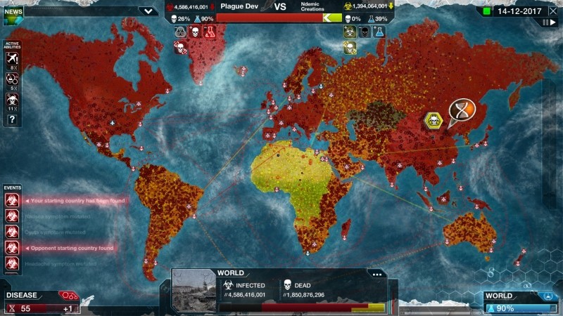 【Plague Inc: Evolved】人類を絶滅させるのが目的のダークなシナリオが新しい