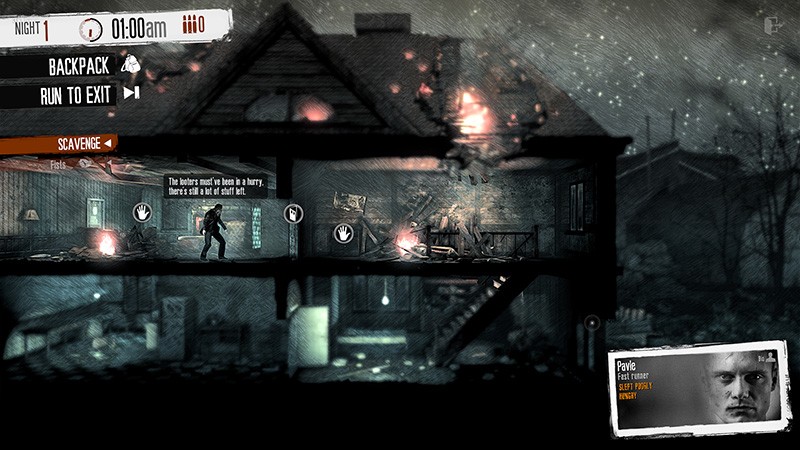 【This War of Mine】実際の戦争経験から生まれた斬新な設定