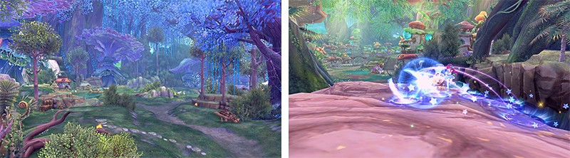 3種類の種族が暮らす世界が描かれる『幻想神域』