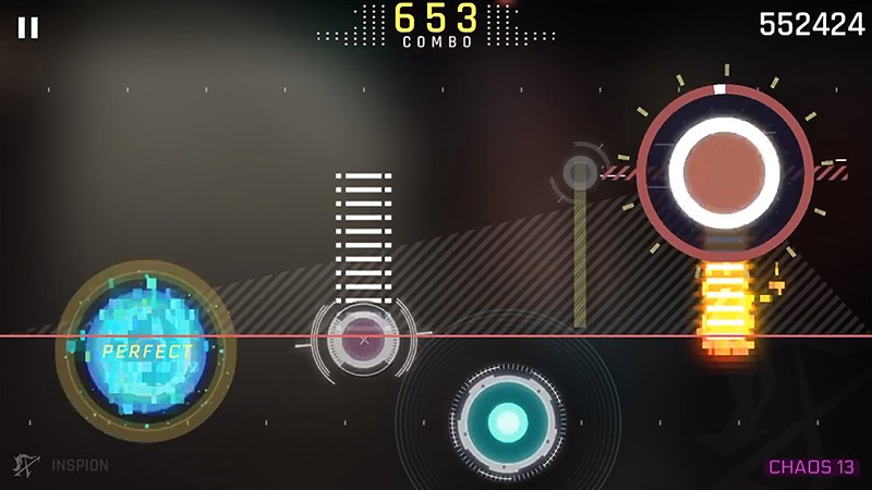 斬新なプレイ体験を提供する『サイタス II (Cytus II)』のリズムゲームパート