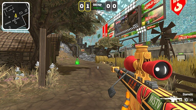 4種類のマップを実装する『False Front』