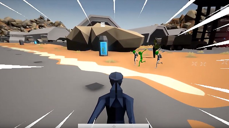 ハイスピードなゲーム展開が魅力の『STORM AREA 51: AYY LMAO EDITION』