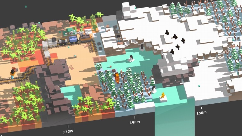 【Unrailed!】終わらない旅ができるおすすめのアクションゲーム