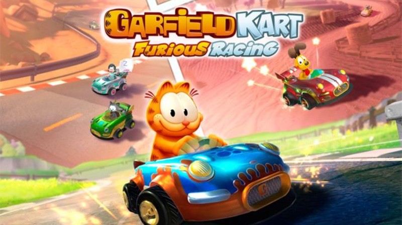 【Garfield Kart - Furious Racing】アメリカで大人気の漫画キャラが活躍
