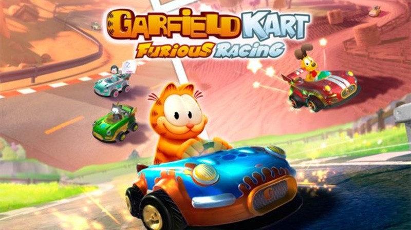 【Garfield Kart - Furious Racing】アメリカで大人気の漫画キャラが活躍