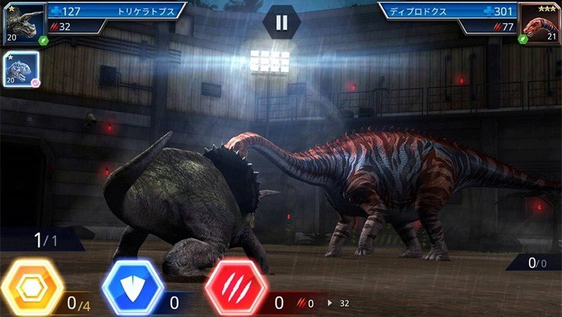 【Jurassic World™： ザ・ゲーム】経営とバトルの両方が高い完成度でプレイヤーを満足