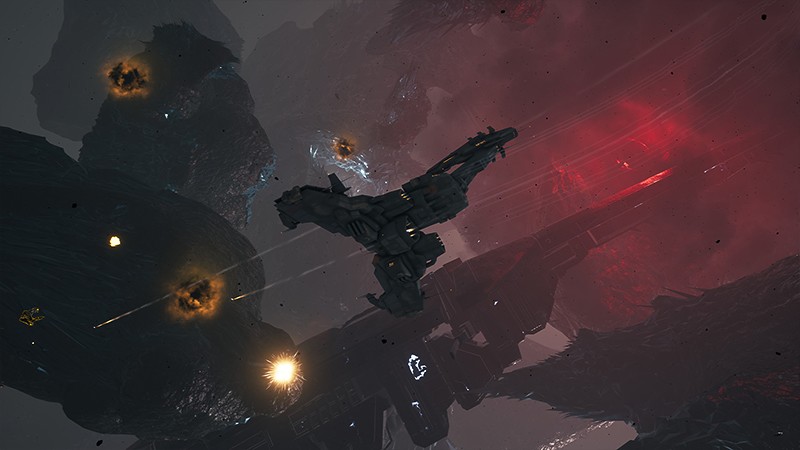 多人数参加バトルの限界に挑む『EVE Aether Wars - Tech Demo』
