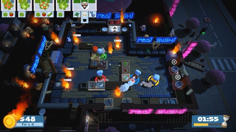 【Overcooked! 2】おすすめのアクションゲーム