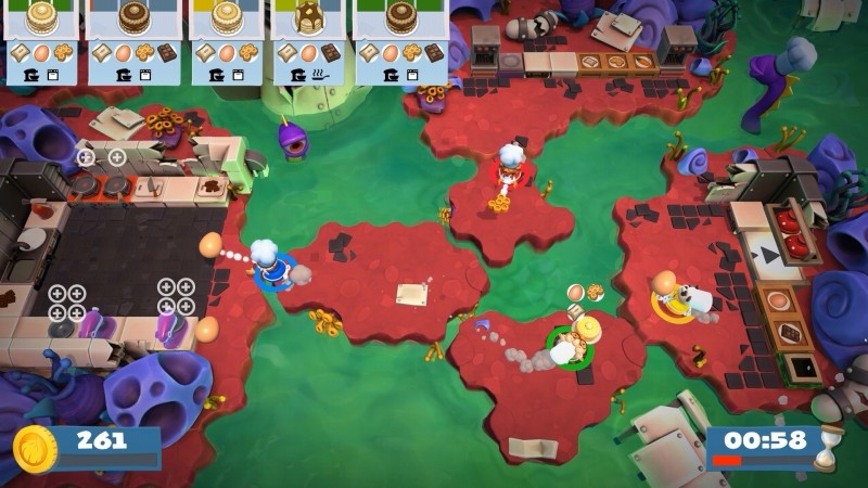 【Overcooked! 2】多人数で遊ぶほど事故が起こりゲームが盛り上がる