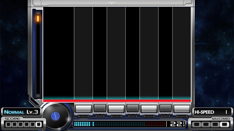 横型画面にも対応する『beatmania IIDX ULTIMATE MOBILE』