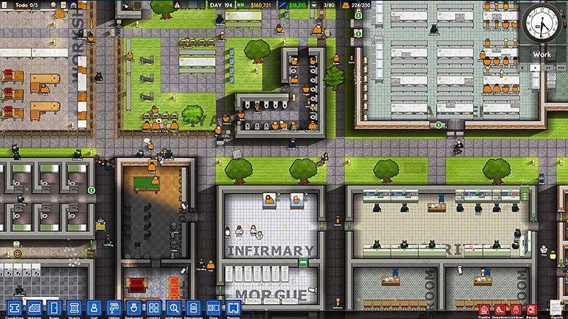 刑務所の経営にチャレンジする『Prison Architect』