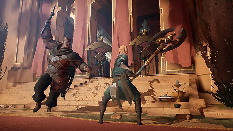 巨大な敵キャラクターも登場する『Ashen』