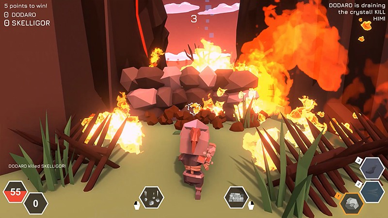 魔法で地形も利用できる『Dusk Warlocks』