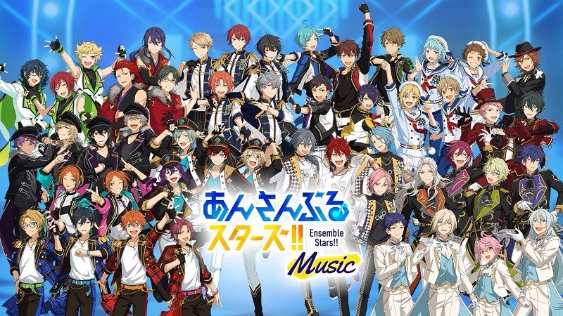 『あんさんぶるスターズ!!Music』タイトル画面