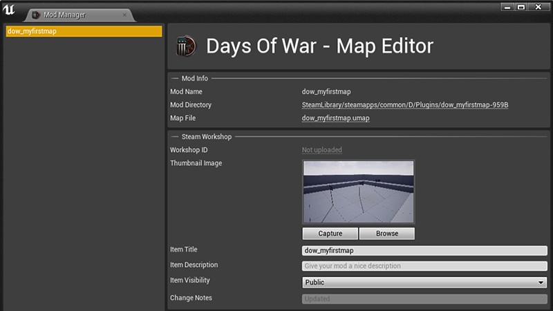『Days of War: Definitive Edition』のマップエディット機能