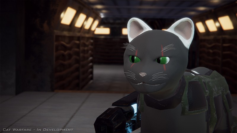 猫が主役のFPS『Cat Warfare』