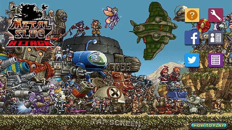 メタルスラッグ20周年記念作品『METAL SLUG ATTACK』