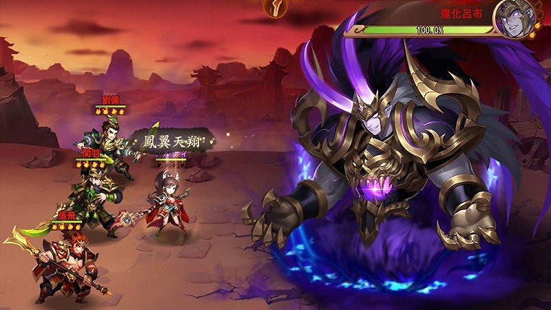 ド派手なバトルが魅力の『三国志ブラスト-少年ヒーローズ』