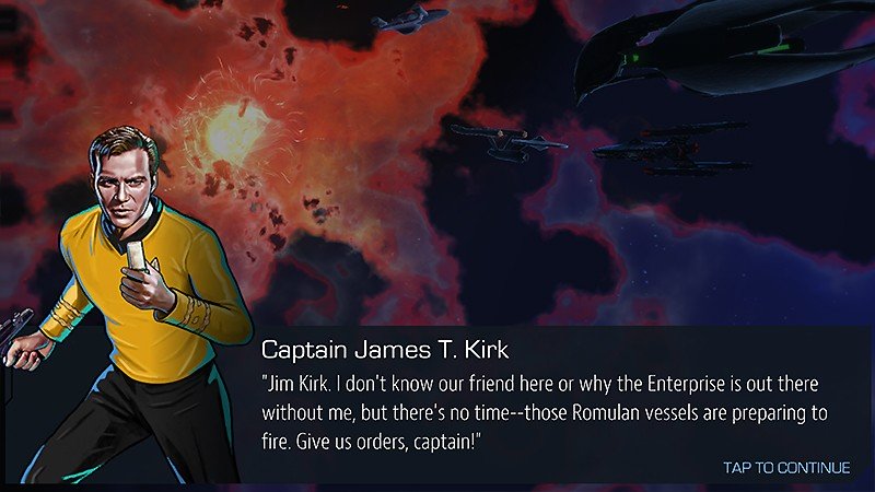 シリーズ歴代キャラが続々登場する『Star Trek Timelines』