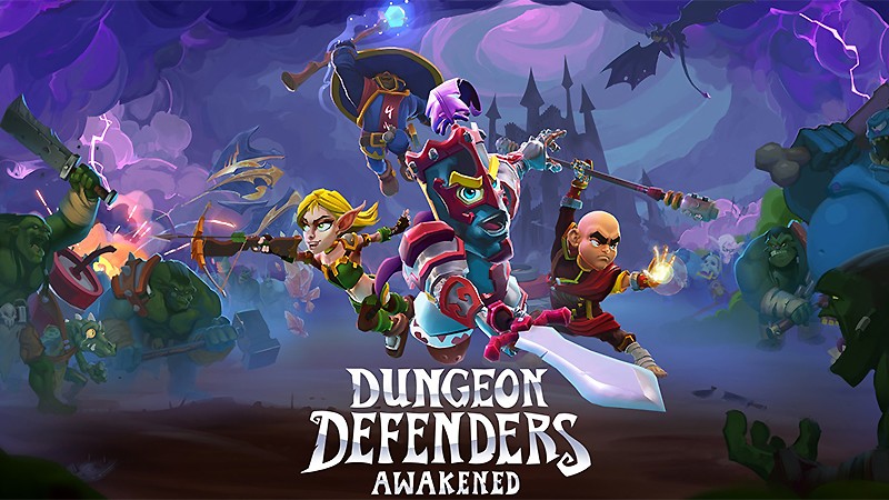 『Dungeon Defenders: Awakened』のタイトル画像