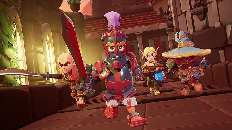 4種類のキャラクターが登場する『Dungeon Defenders: Awakened』