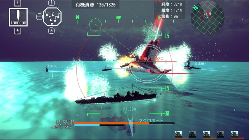 『Ace of Seafood』ユーモア溢れる海戦バトル