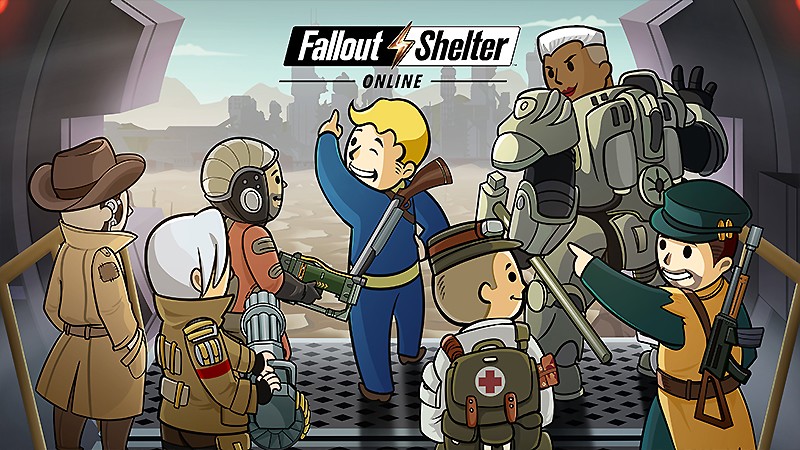 『Fallout Shelter Online』のタイトル画像