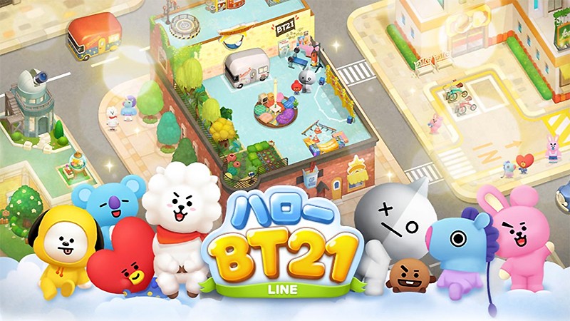 『LINE ハローBT21』のタイトル画像