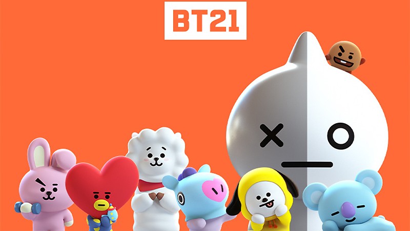 BT21のキャラが続々登場する『LINE ハローBT21』