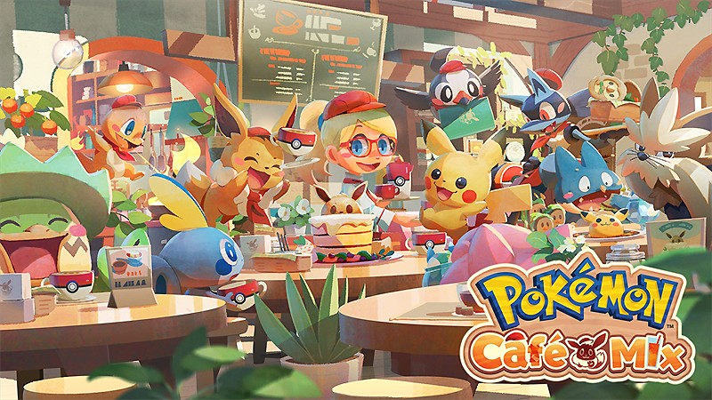 『ポケモンカフェミックス（Pokémon Café Mix)』のタイトル画像
