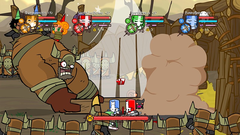 痛快アクションを体験できる『Castle Crashers』