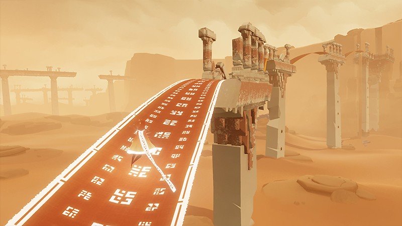 不思議な協力プレイも楽しめる『Journey』