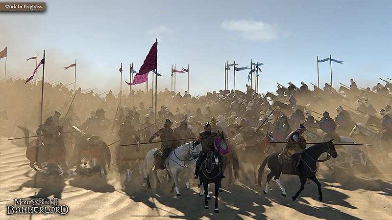 多人数戦闘シーンが魅力の『Mount & Blade II: Bannerlord』