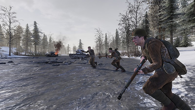 豊富な新武器類が登場する『Talvisota - Winter War』