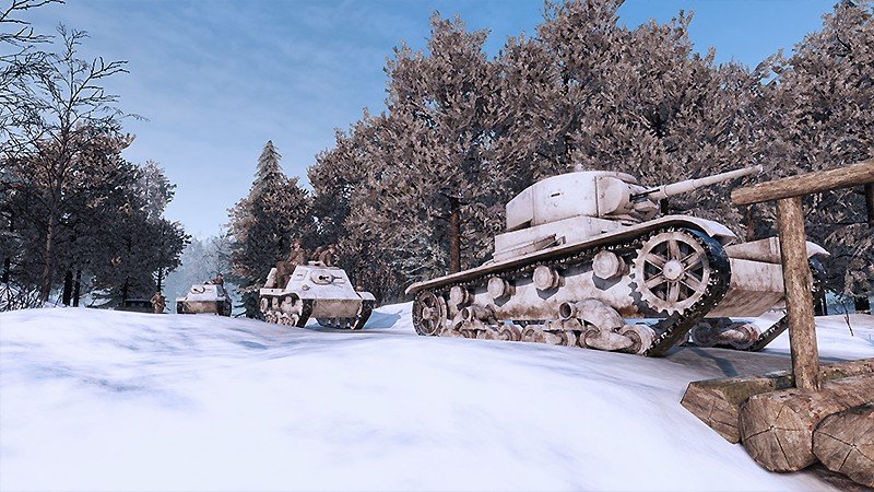 戦車も登場する『Talvisota - Winter War』