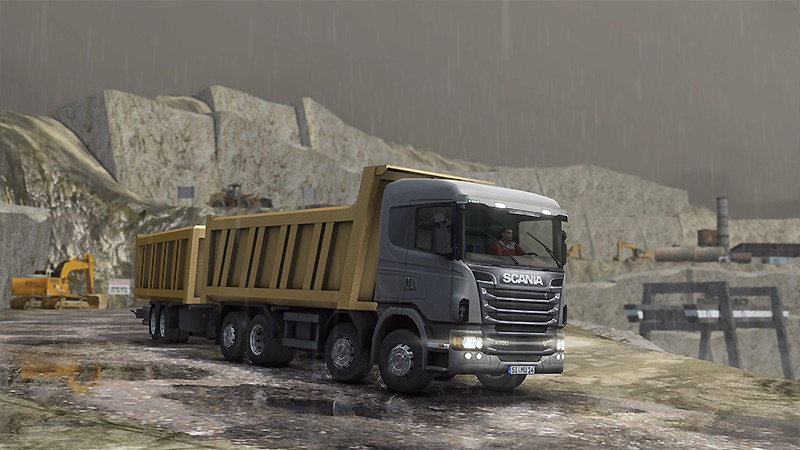 早期アクセス版の段階にある『Truck and Logistics Simulator』