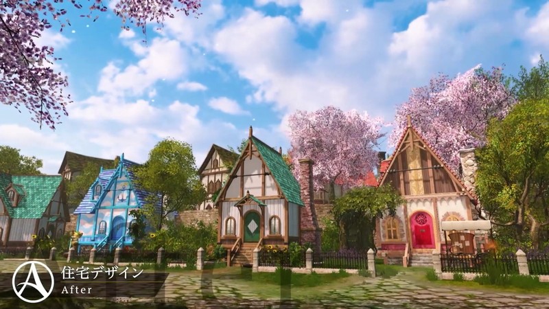 『アーキエイジ』進化したグラフィックのハウス