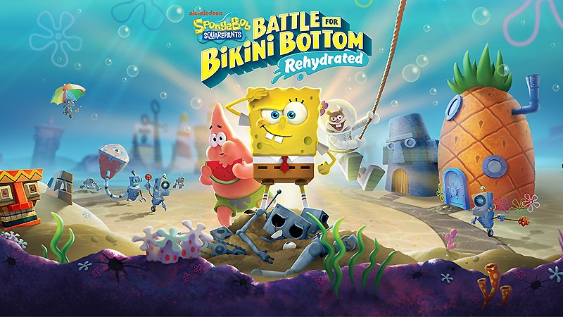 『SpongeBob SquarePants: Battle for Bikini Bottom - Rehydrate』のタイトル画像