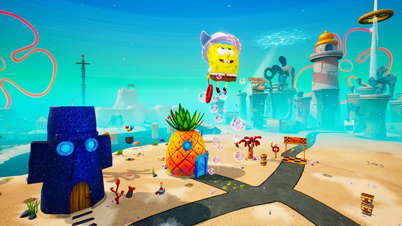 自由度の高いプレイが魅力の『SpongeBob SquarePants: Battle for Bikini Bottom - Rehydrate』