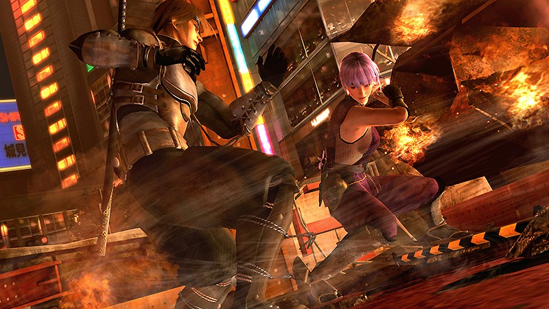 対戦プレイも楽しめる『DEAD OR ALIVE 5 Last Round: Core Fighters』