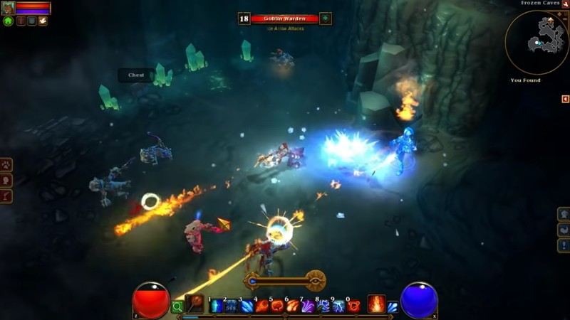 『トーチライト2（TorchlightⅡ）』ド派手なスキルでモンスターを蹴散らせ