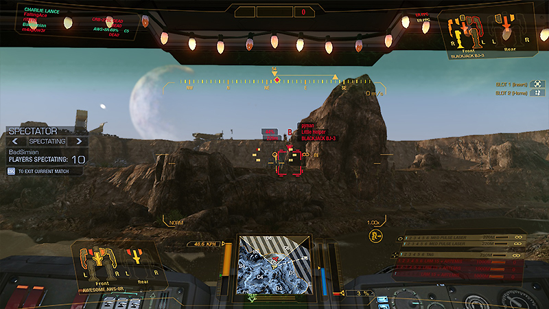 没入感満点のプレイが特徴の『MechWarrior Online Solaris 7』