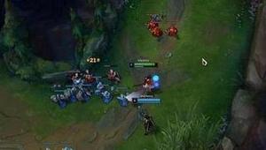 【リーグオブレジェンド（LEAGUE of LEGENDS）】侵攻は常にミニオンと一緒に