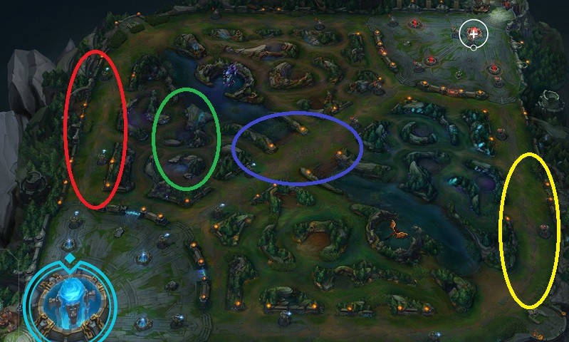 【リーグオブレジェンド（LEAGUE of LEGENDS）】レーンとロールの関係