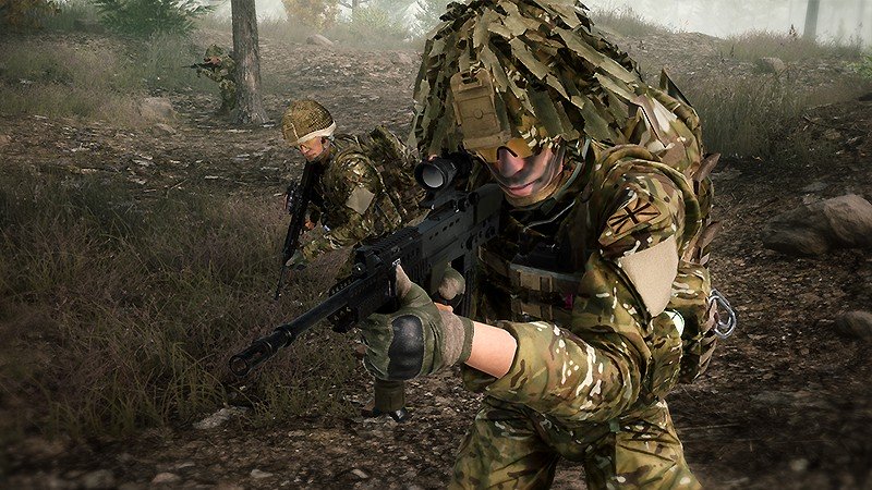 分隊として行動する『Squad』